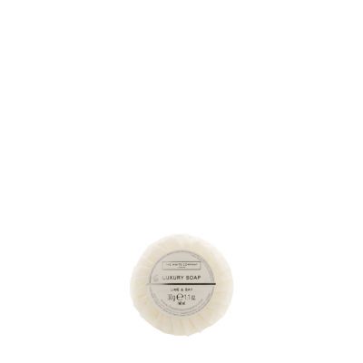 The White Company Lime&Bay 30g pleat wrapped Soap