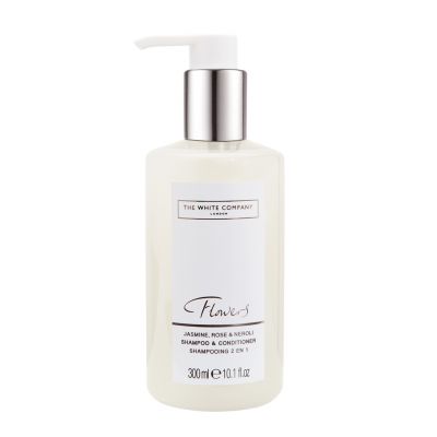 The White Company Flowers 300ml Shampoo with Conditioner