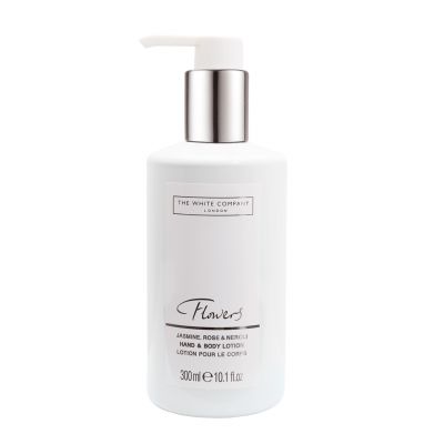 The White Company Flowers 300ml Hand & Body Lotion in bottle Cannes with pump