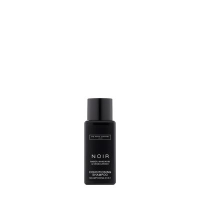 The White Company Noir 30ml Conditioning Shampoo in bottle