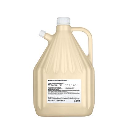 Aqua Senses - Hair & Body Shampoo, 3 Liter