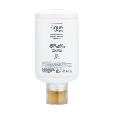 Aqua Senses - Hair And Body Shampoo, 330 ml - press + wash
