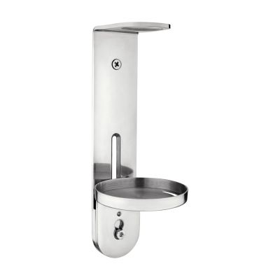 Pump Dispenser - Holder Chrome, Screw Fix