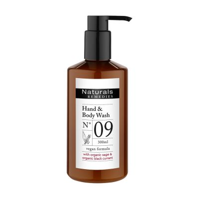 Naturals REMEDIES - Hand & Body Wash In Pump Dispenser, 300 ml