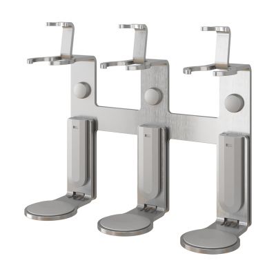 Neutral Tamper-proof Bracket - Triple Stainless Steel