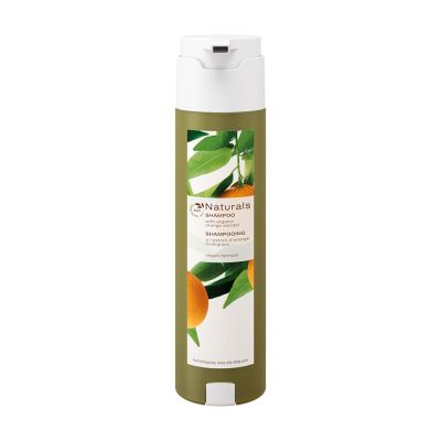Naturals - Vegan Hair Shampoo With Organic Orange Extract, SHAPE Dispenser, 300 ml