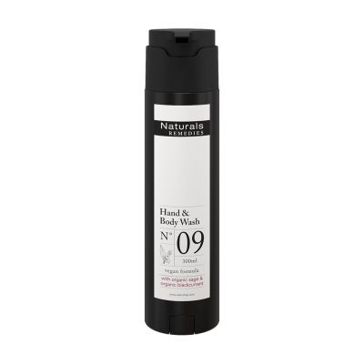 Naturals REMEDIES - Gentle Vegan Wash For Hand & Body, SHAPE Dispenser, 300 ml
