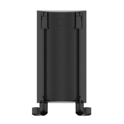 Neutral Double bracket SHAPE black - screw fix and self-adhesive