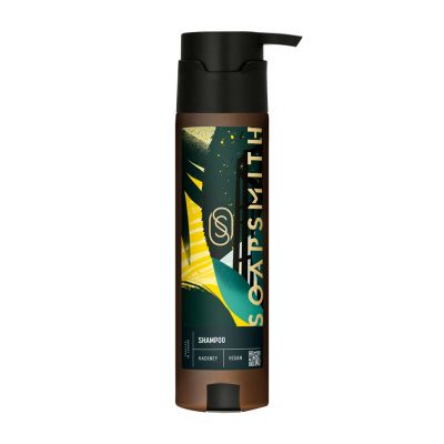 Soapsmith-Hackney 300ml Shampoo in bottle SHAPE with pump