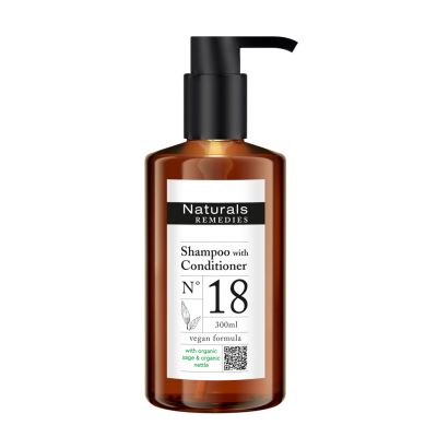 Naturals Remedies 300ml Shampoo with Conditioner