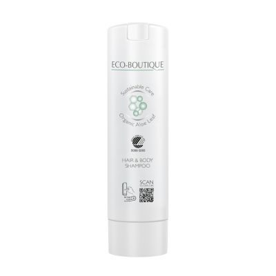 Eco Boutique 300ml Hair & Body Shampoo in bottle Smart Care System - Refill
