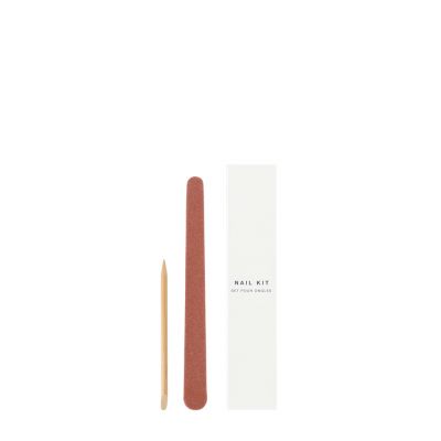 EcoClassic Nail Kit: 1 pc Nail File, 1 pc Wood Stick