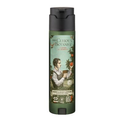 THE CURIOUS BOTANIST - Revitalizing Hand & Body Lotion in SHAPE Dispenser, 300ml